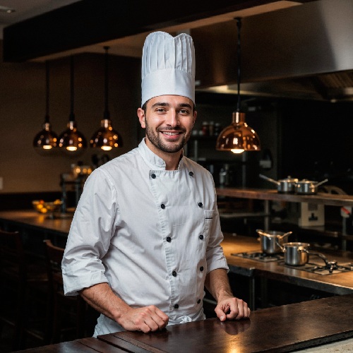 Smiling-chef